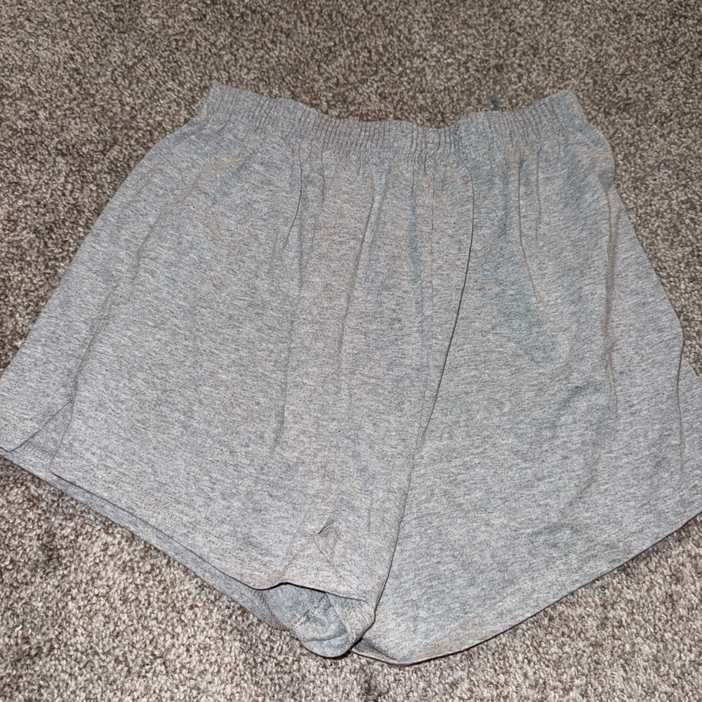 Hanes Women's Athletic Gray Shorts